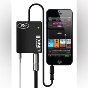 PEAVEY AMPKIT LINK II GUITAR INTERFACE FOR IPHONE/IPOD TOUCH/ANDROID SMARTPHONES